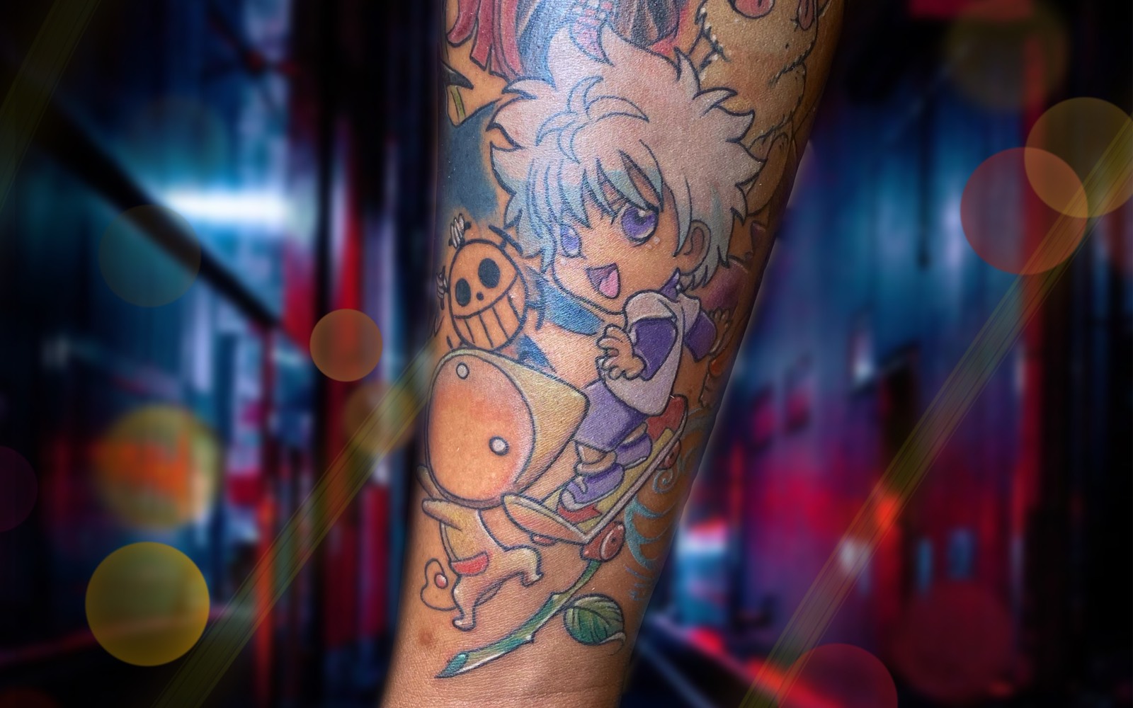 Itzeltat2s on Twitter To the skin around it would still show through  Tho I wont be as vibrant as when first tattooed Still this tattoo is  amazing as the composition is also