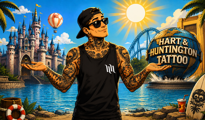 Vaction tattoo orlando hart and huntington disney universal