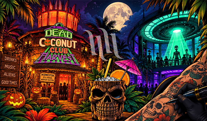 dead coconut hart and huntington thumb tattoo