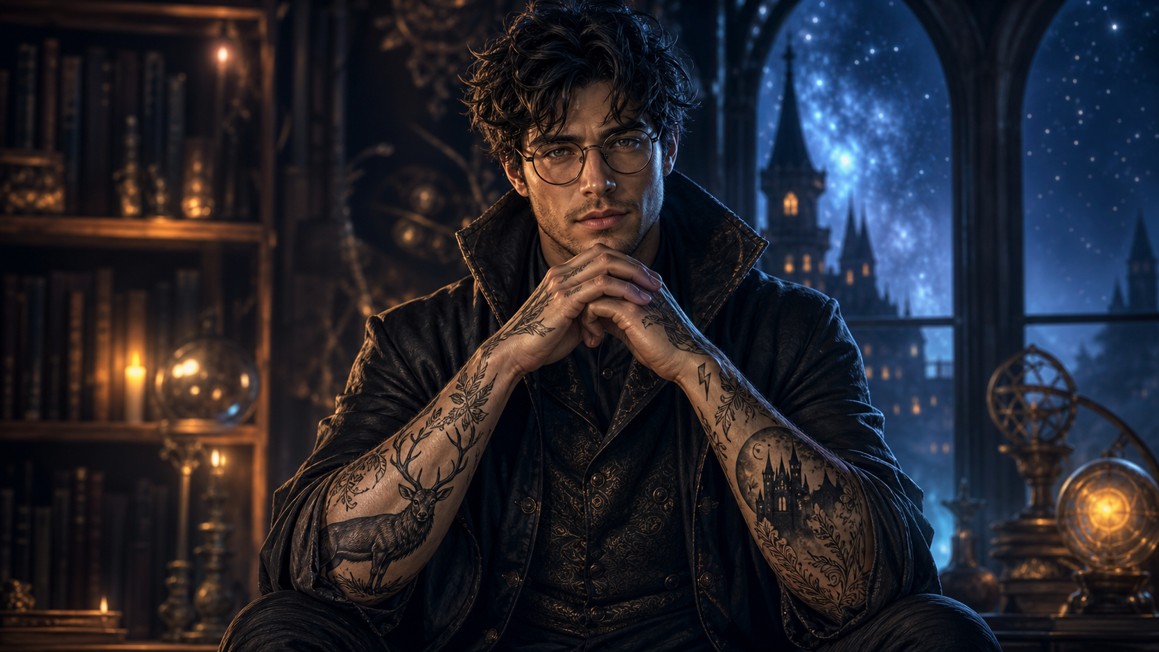 tattooed harry potter 