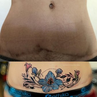 16 Best Stretch Mark Tattoos That Will Make You Love Your Body  YourTango