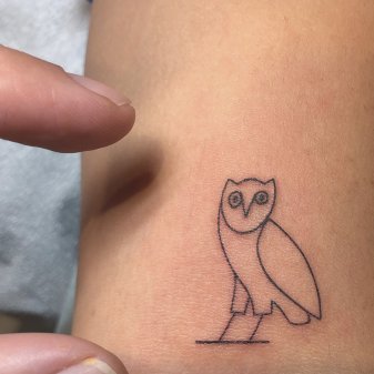ovoxo owl tattoo