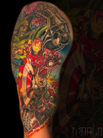 Explore the 49 Best marvel Tattoo Ideas (2019) • Tattoodo