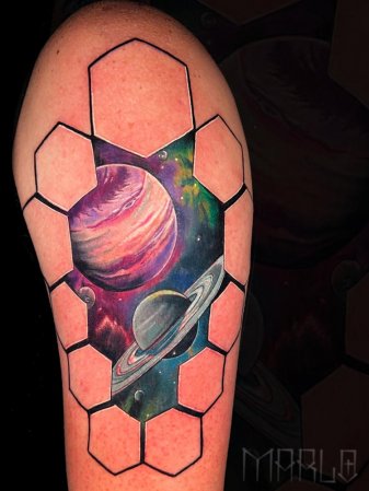 90 Cool Astronomy Tattoos for Men [2024 Inspiration Guide] | Astronomy  tattoo, Astronomical tattoo, Planet tattoos