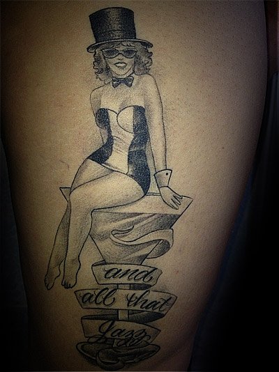 vintage pin up tattoos