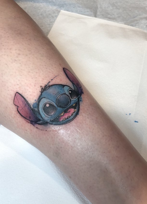 Cortni Wild West tattoo