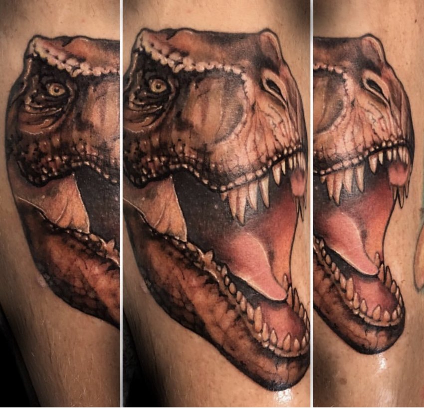 Cortni Wild West tattoo