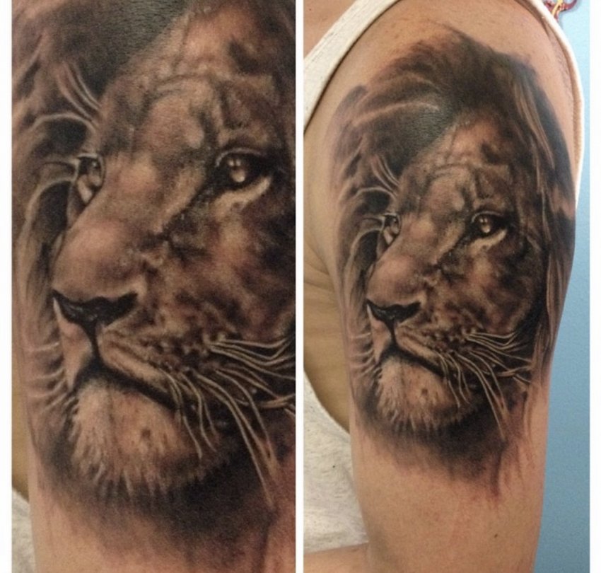 Cortni Wild West tattoo