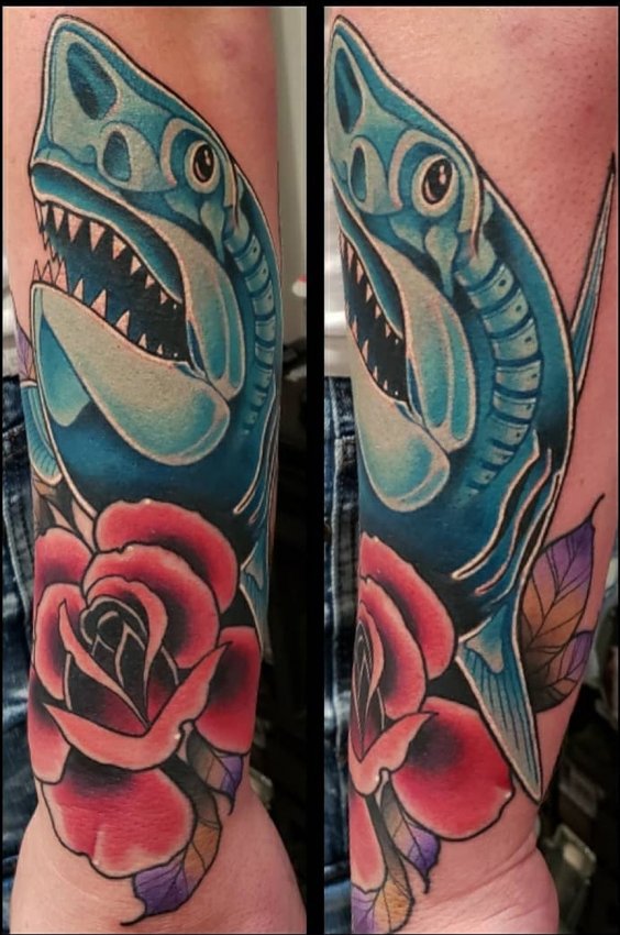 Gregg Adam's tattoos by Jimmy at H&amp;H Tattoo Co.