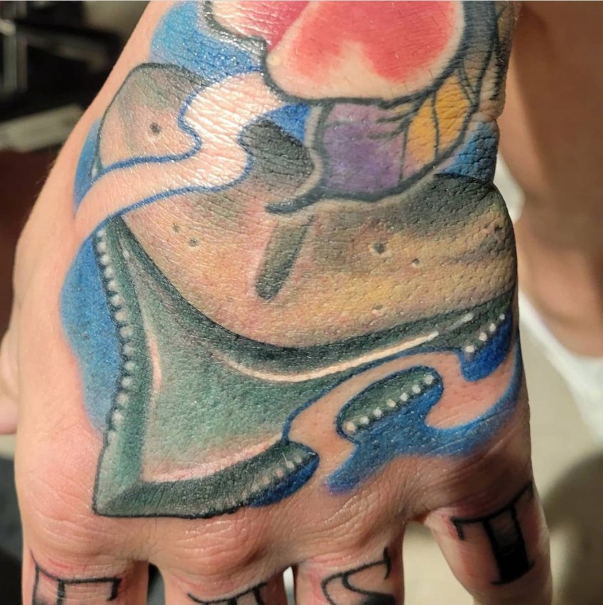 Gregg Adam's tattoos by Jimmy at H&amp;H Tattoo Co.