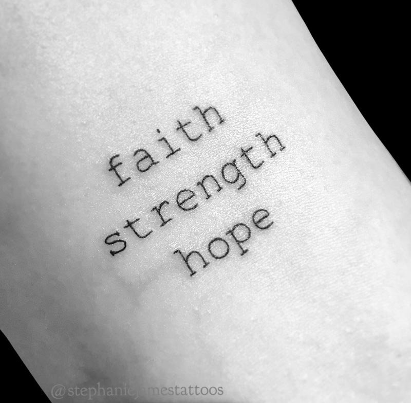 Fine line tattoos by Stephanie at Hart &amp; Huntington Tattoo Co.