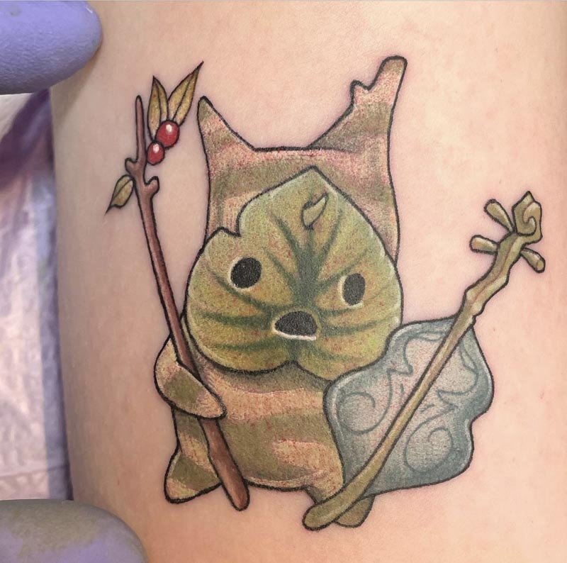 Micro tattoo by Scott &quot;Cool-Aid&quot; Irwin