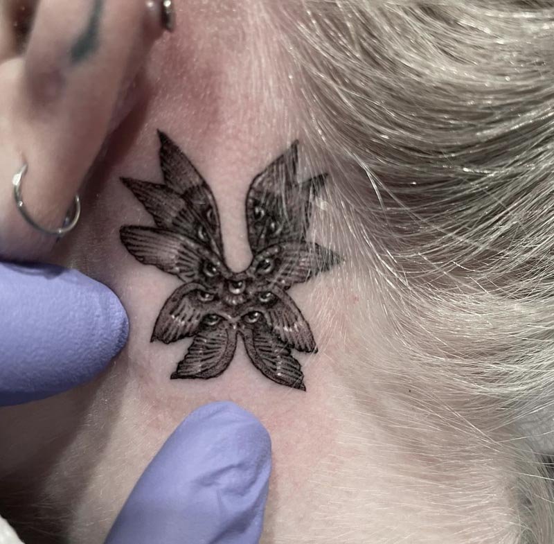 Micro tattoo by Scott &quot;Cool-Aid&quot; Irwin