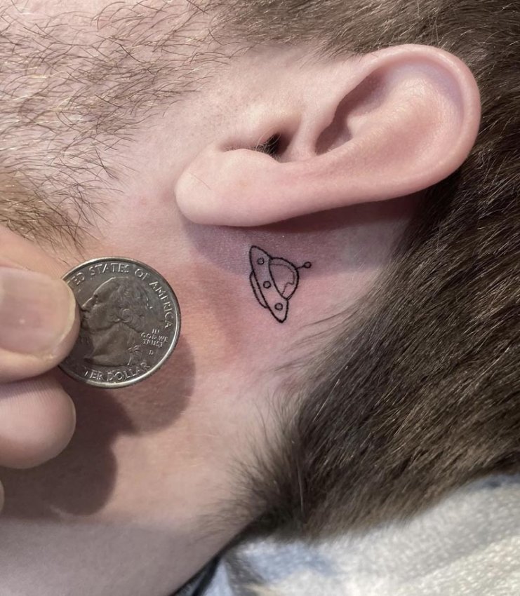 Micro tattoo by Scott &quot;Cool-Aid&quot; Irwin