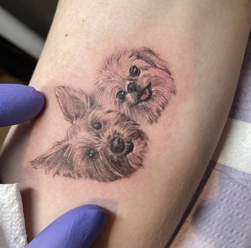 Micro tattoo by Scott &quot;Cool-Aid&quot; Irwin