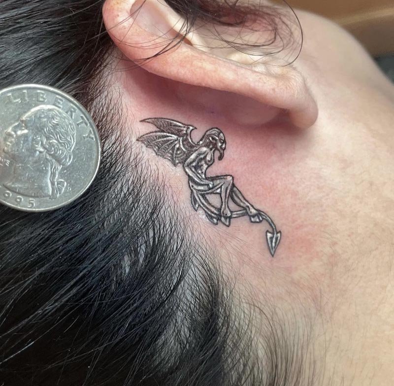 Micro tattoo by Scott &quot;Cool-Aid&quot; Irwin