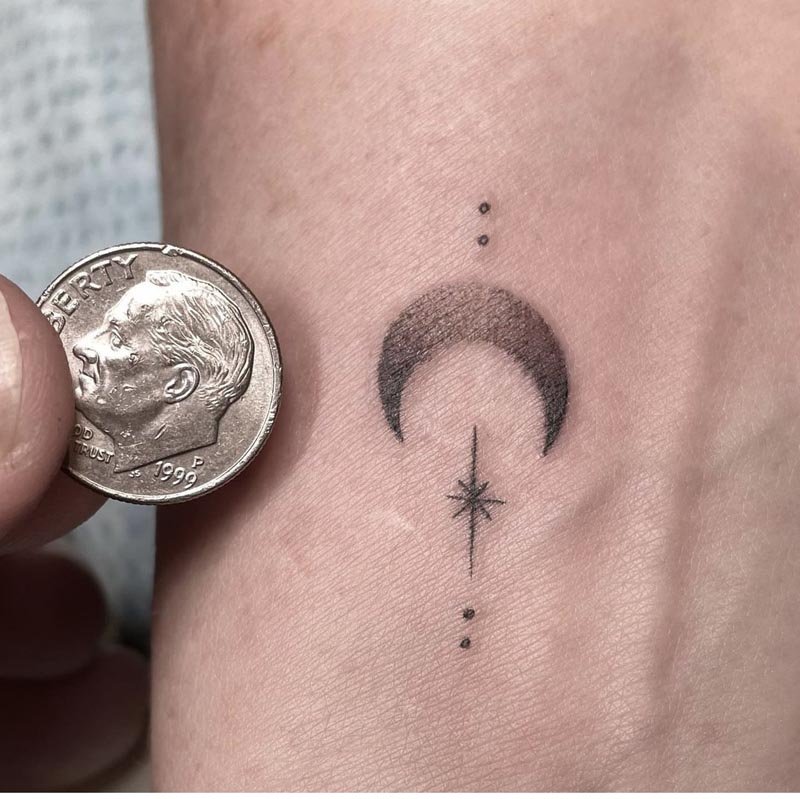 Micro tattoo by Scott &quot;Cool-Aid&quot; Irwin