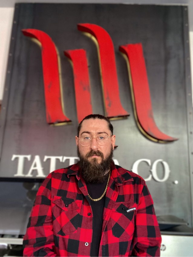 Adam Barker at H&H Tattoo Co. Orlando