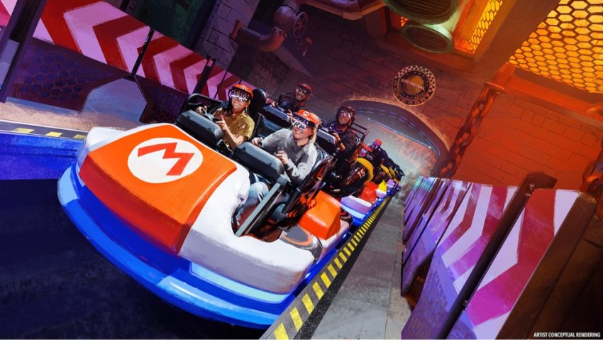 Mario Kart at SUPER NINTENDO WORLDⓇ at Universal Orlando ResortⓇ
