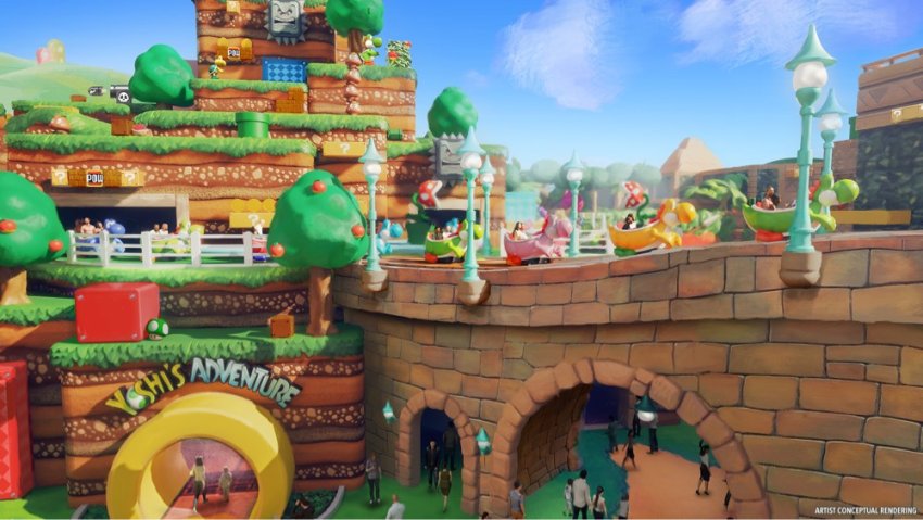 Yoshi's Adventure at SUPER NINTENDO WORLDⓇ at Universal Orlando ResortⓇ