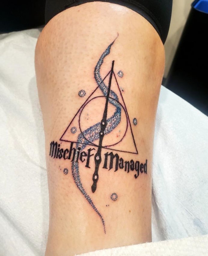 harry potter, linework, lettering and script, color