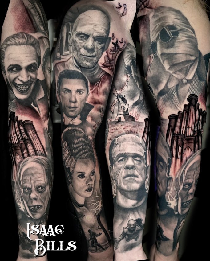 Isaac HHN tattoo