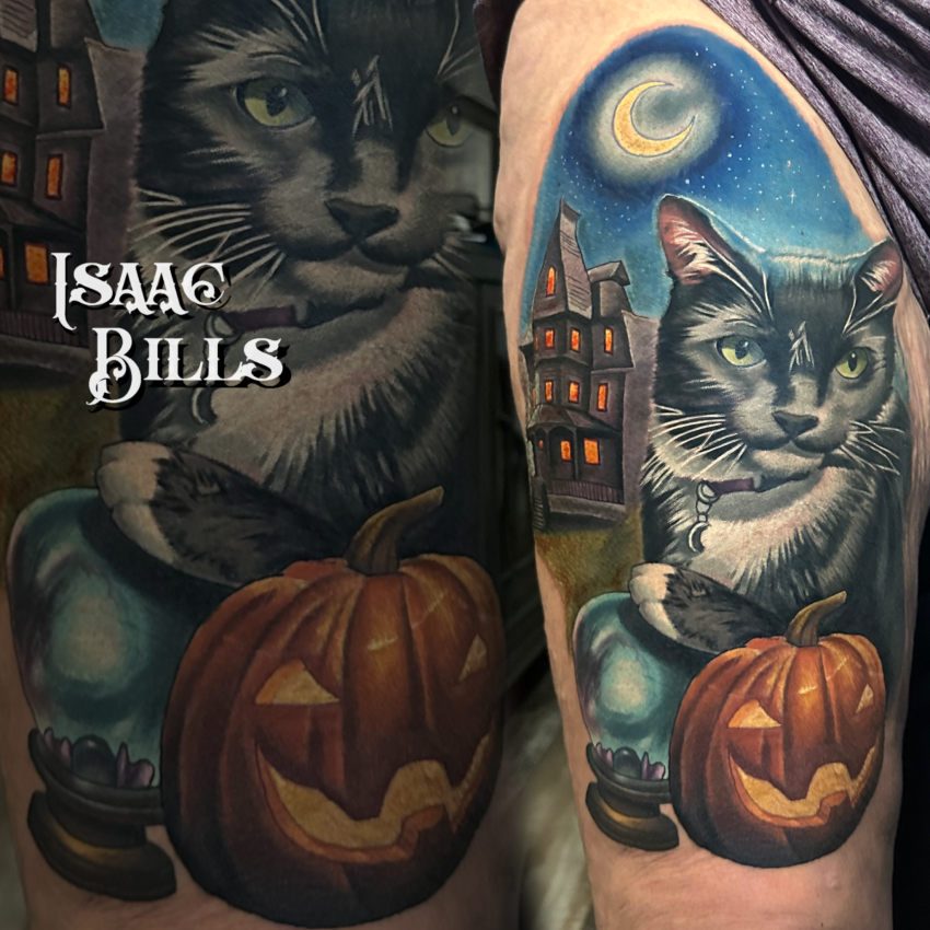Isaac HHN tattoo