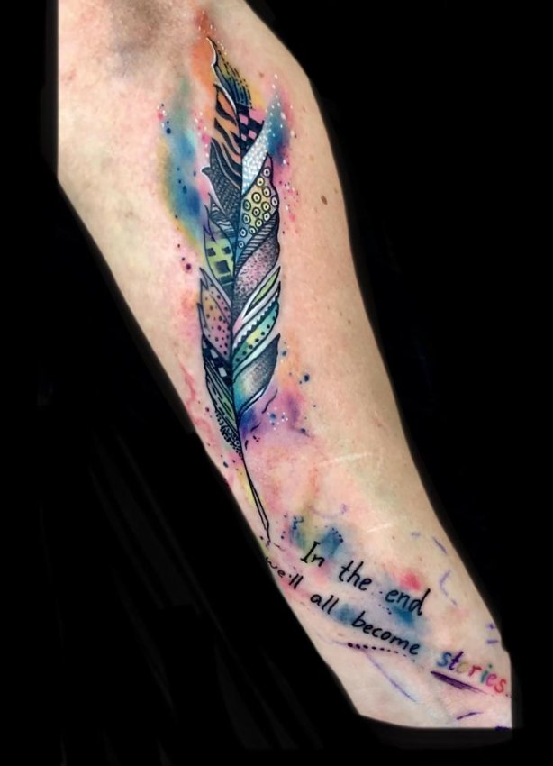 Waterproof Temporary Tattoo Sticker Abstract Fashion Pattern Flash Tatoo  Fake Tatto Body Art On Arm Back Leg Chest For Men Women - AliExpress
