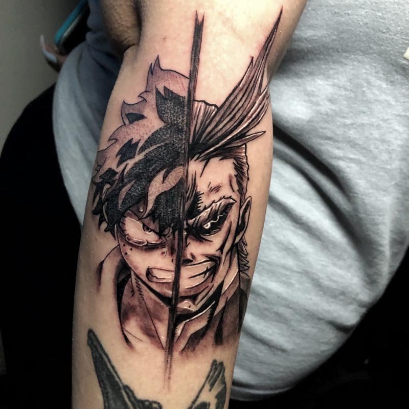 Got my new All Might Tattoo today Big thanks to Nathan Church at Bleeding  Heart Tattoo Absolutely great guy and an awesome experience every time   iFunny