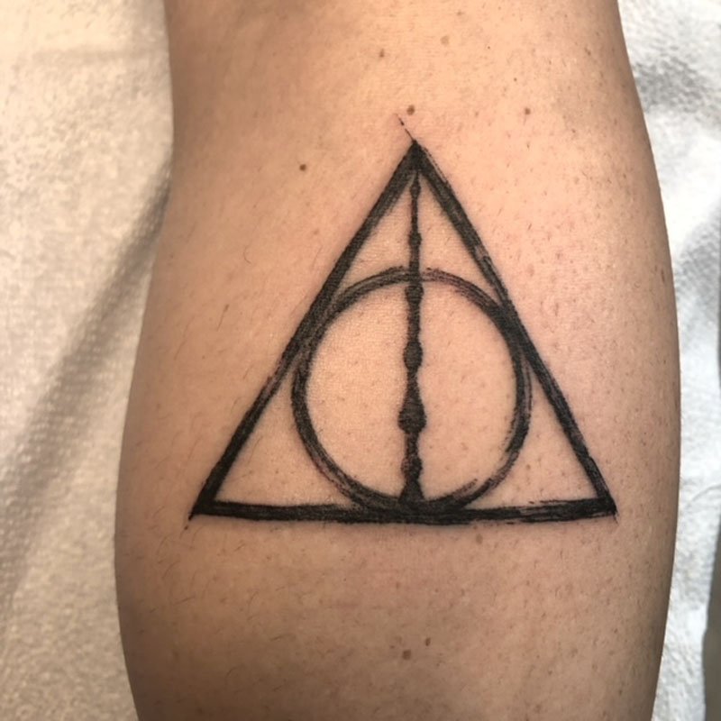 Firemiriah Tattoos  After all this time Always this was a fun Harry  Potter themed tattoo I did awhile back Thanks for looking    tatt  tatted tattooed tattedwomen tattoos tattooing 