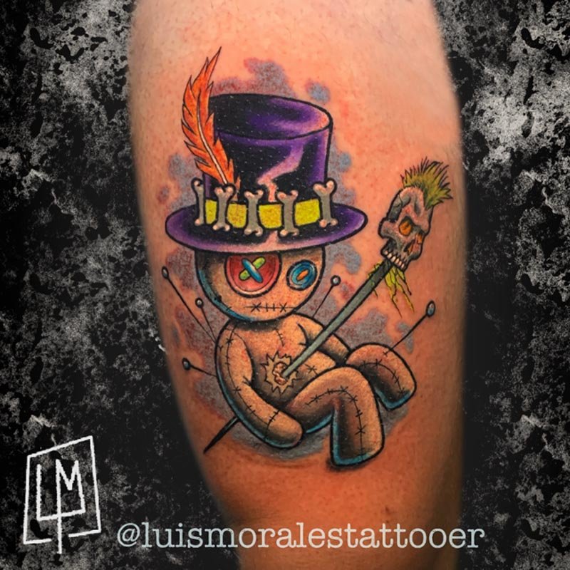 20 Voodoo Doll Tattoo with Meaning and Design Ideas  EntertainmentMesh