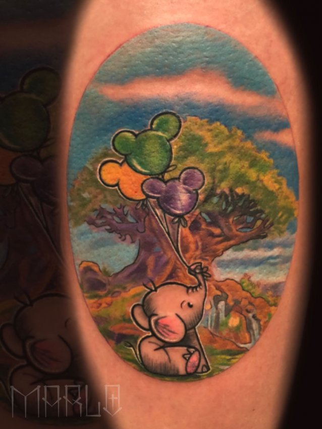 tree of life disney tattoo