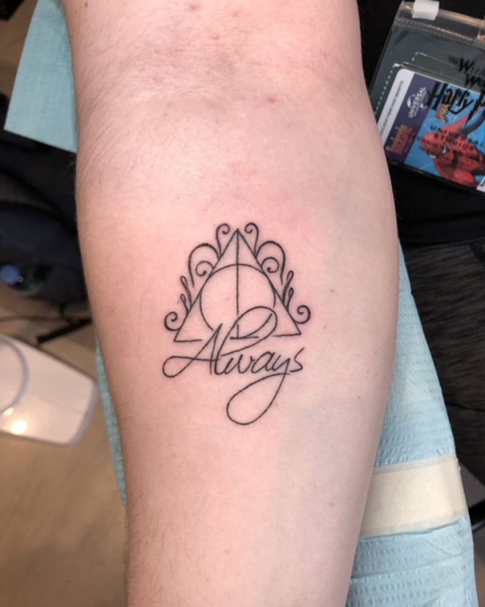 Deathly Hallows Always tattoo by PhantomJrocker on DeviantArt
