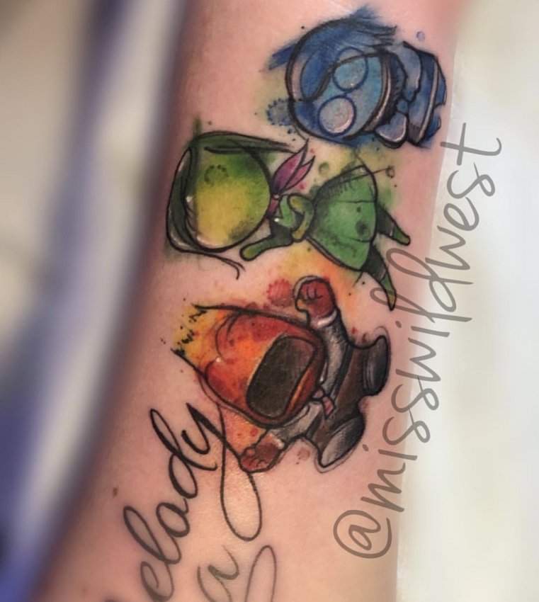 Miss Wild West tattoo