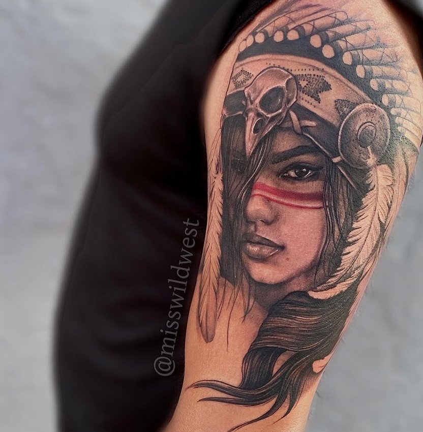 Update more than 72 traditional illustrative portrait tattoo best   thtantai2