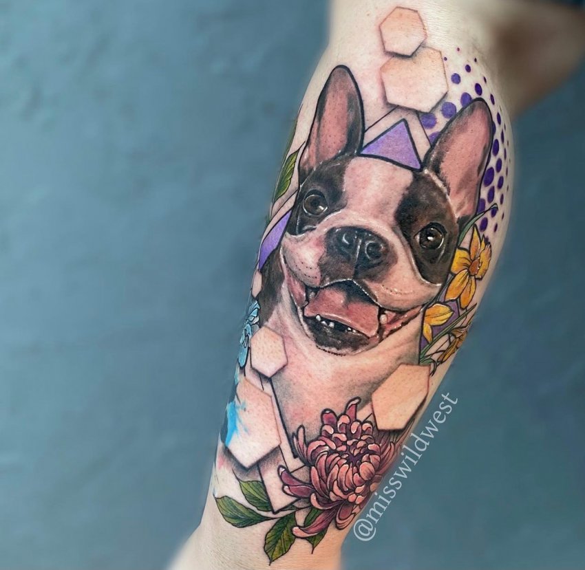 17 Lovable Wiener Dog Leg and Arm Tattoos  Inku Paw